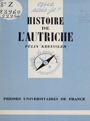 cover image of Histoire de l'Autriche